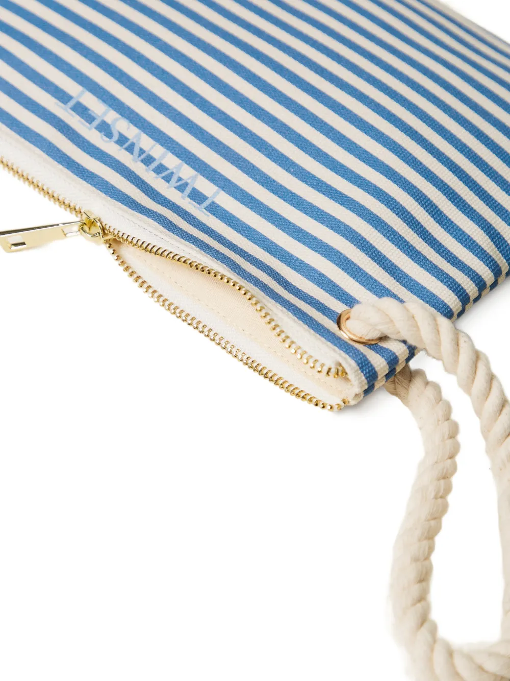 TWINSET Canvas clutch Blauw