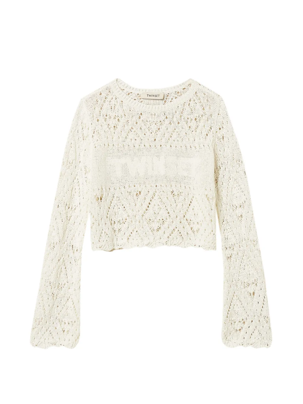 TWINSET Kids Maglione traforato - Toni neutri