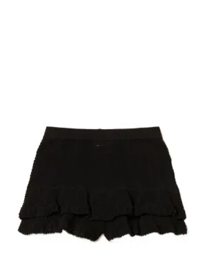 Elisabetta Franchi ニットショートパンツ | ブラック | FARFETCH JP