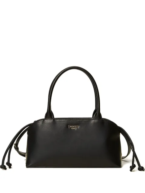 TWINSET logo-plaque tote bag