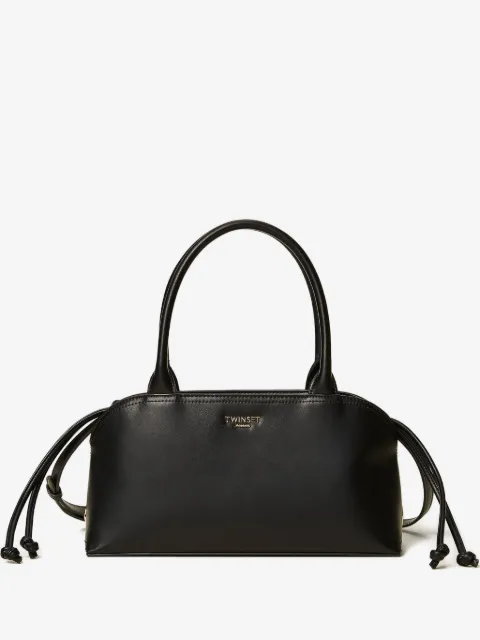 TWINSET tote med logoplade