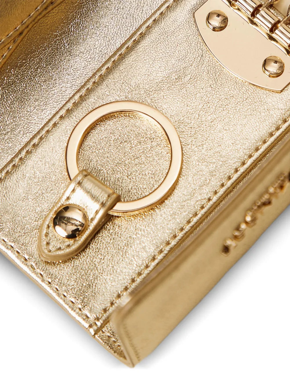  Twinset Metallic Keyring - Gold 