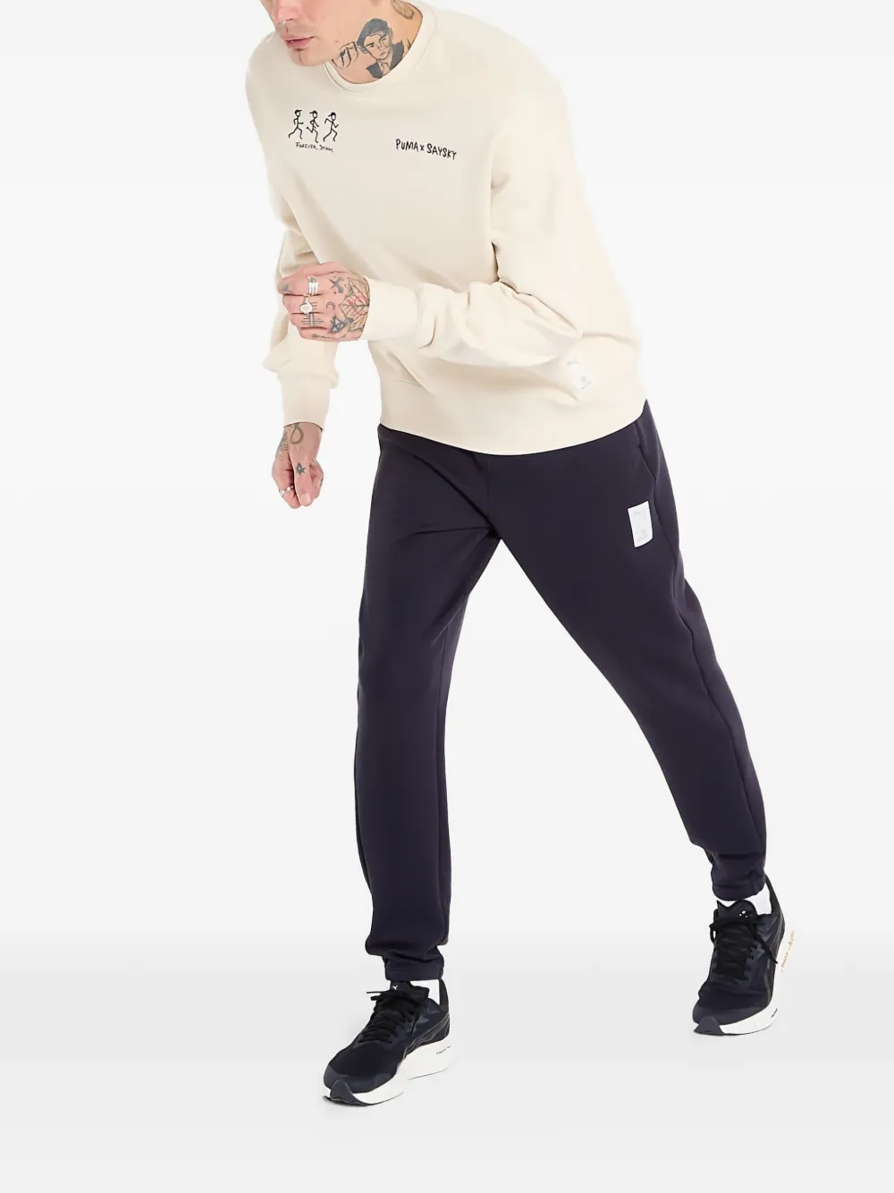 PUMA x Saysky side-pocket track pants - Blauw