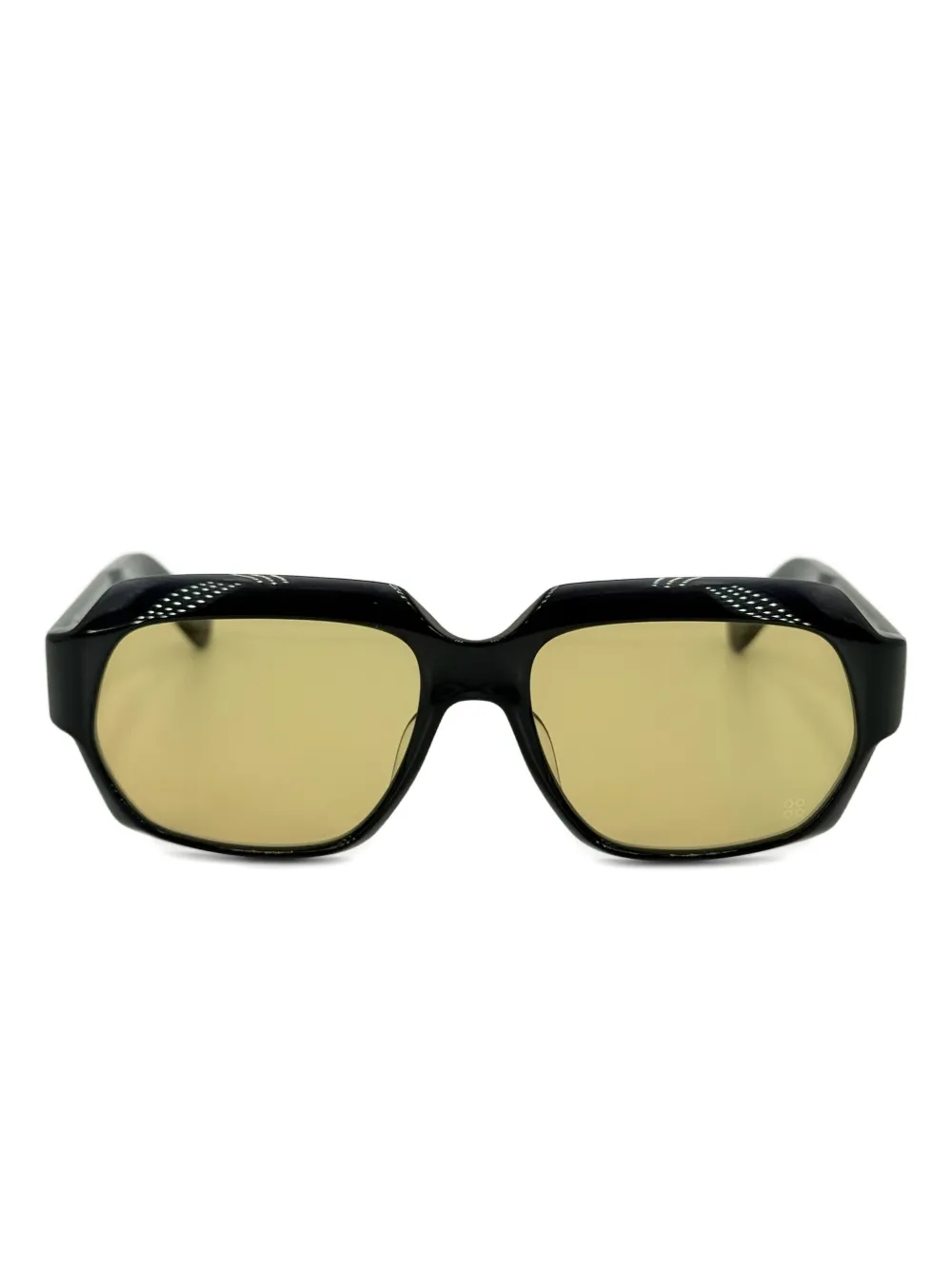 Yellows Plus Greg geometric sunglasses | Black | Image 1
