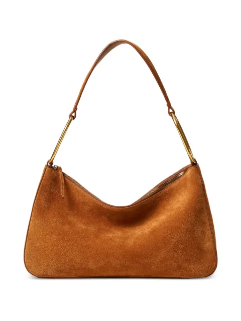 TWINSET Mittelgroße Liliane Tasche aus Wildleder mit Ringen