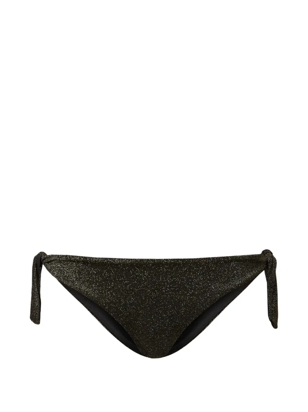 TWINSET lace-fastening bikini bottom - Nero