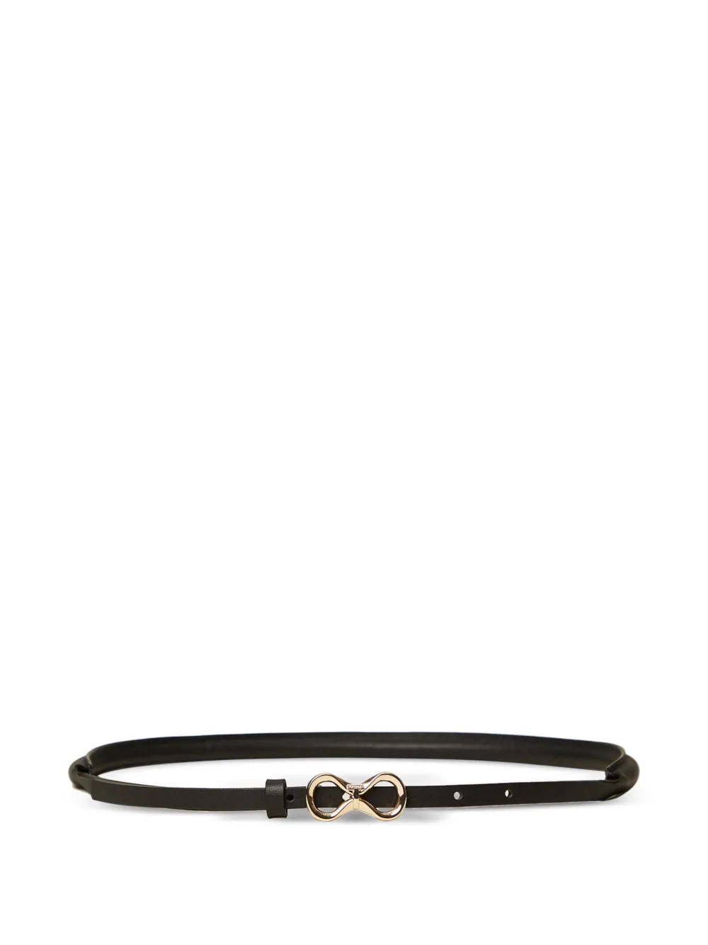 TWINSET logo-buckle leather belt - Nero