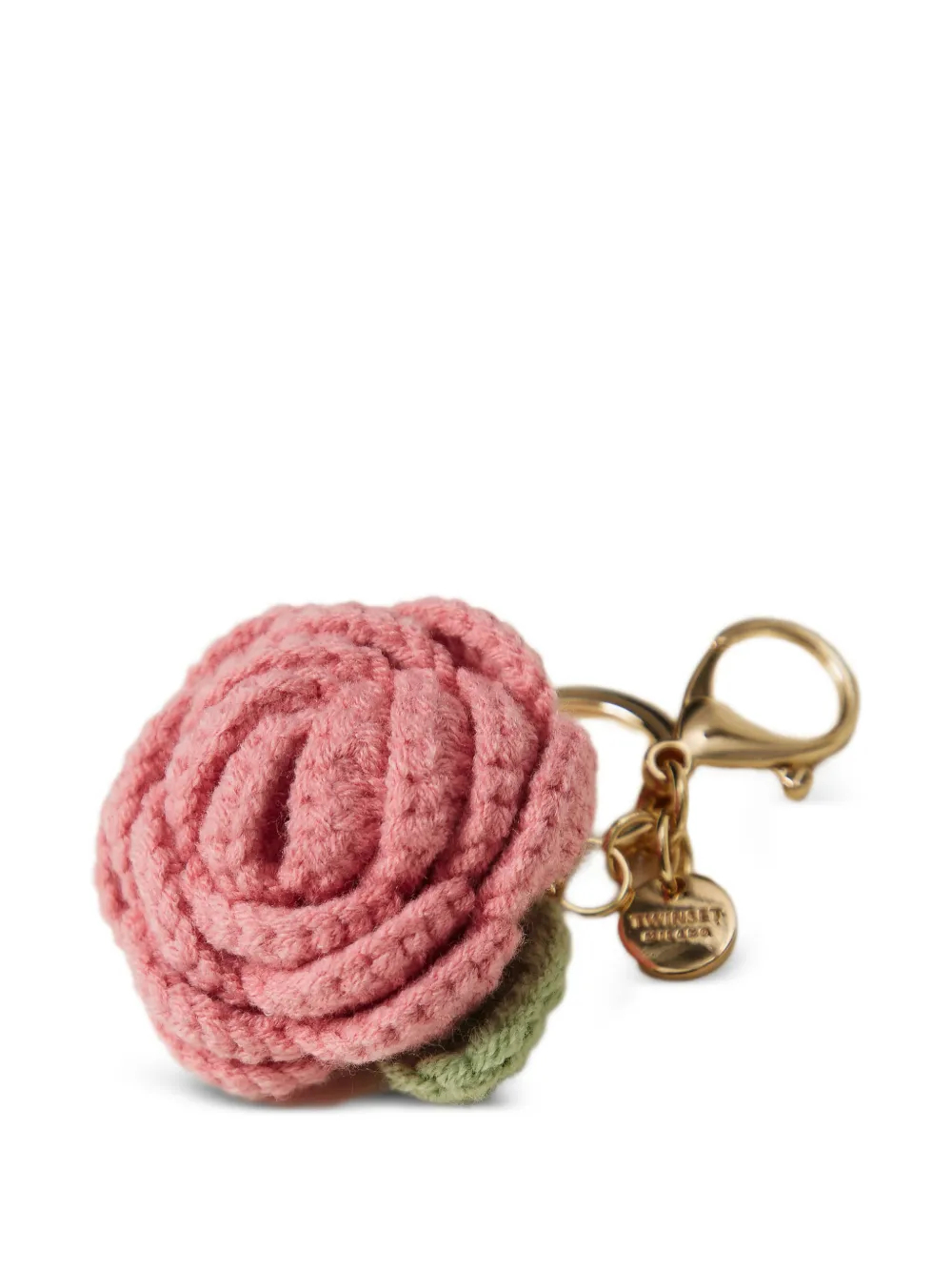 TWINSET Gehaakte sleutelhanger Roze