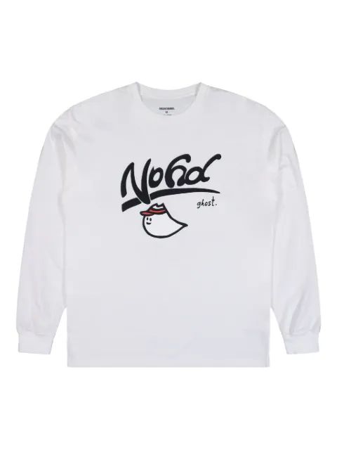 Neighborhood graphic-printed long-sleeved T-shirt