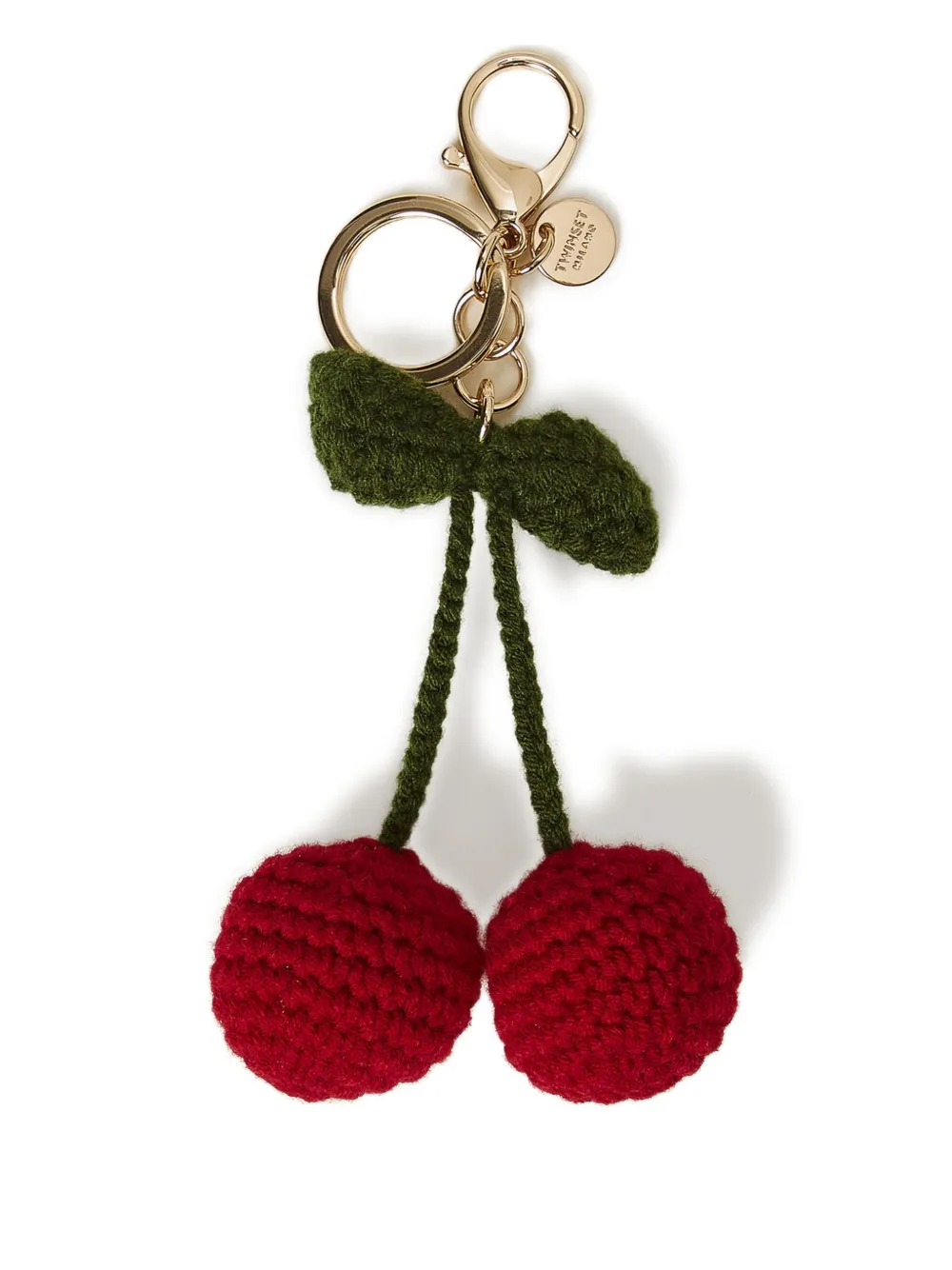 TWINSET Gehäkelter Cherries Schlüsselanhänger - Rot