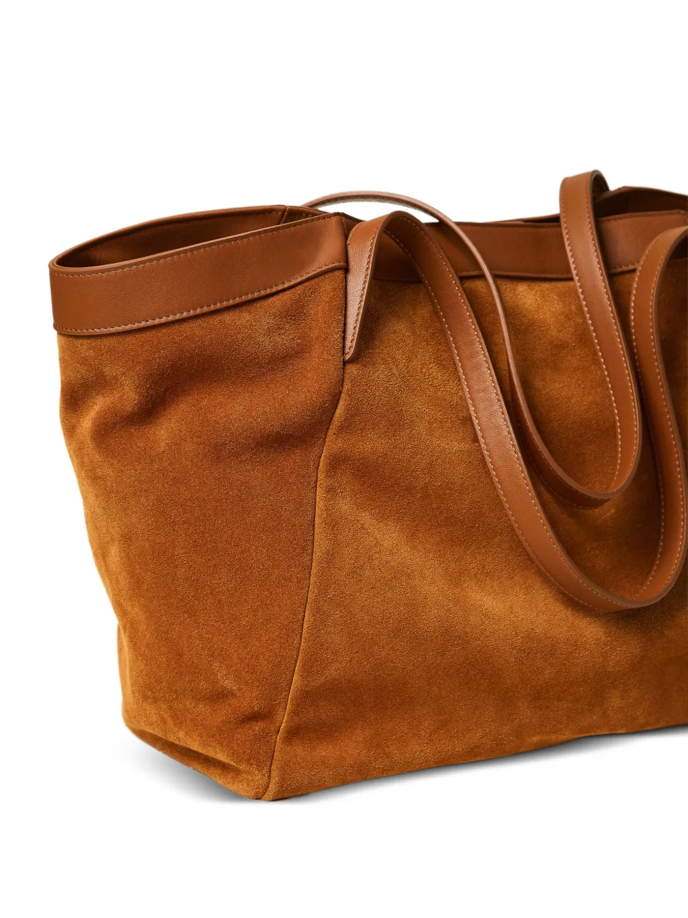  Twinset Panelled Tote Bag - Brown 