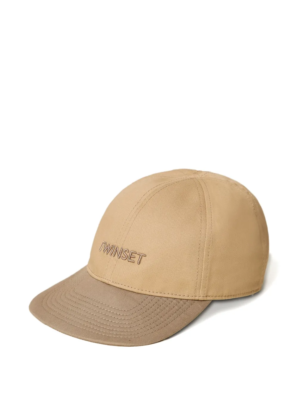 TWINSET logo hat - Toni neutri