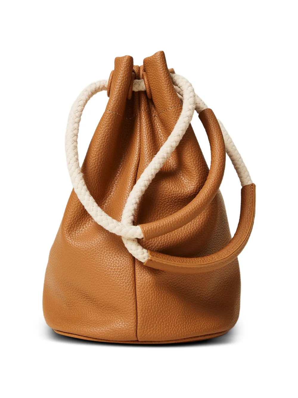 TWINSET Bucket-tas met touw handgreep Bruin
