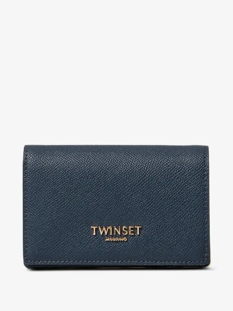 TWINSET medium wallet with logo