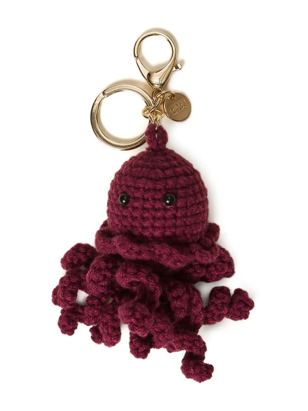 TWINSET crochet-octopus keyring - Viola