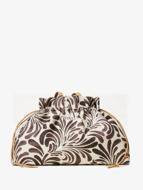 TWINSET canvas shopper bag