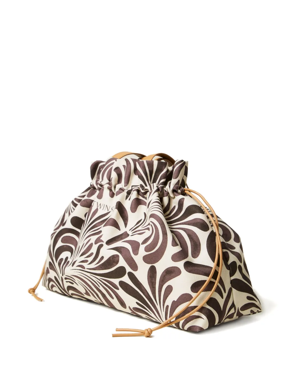 TWINSET Canvas shopper Wit