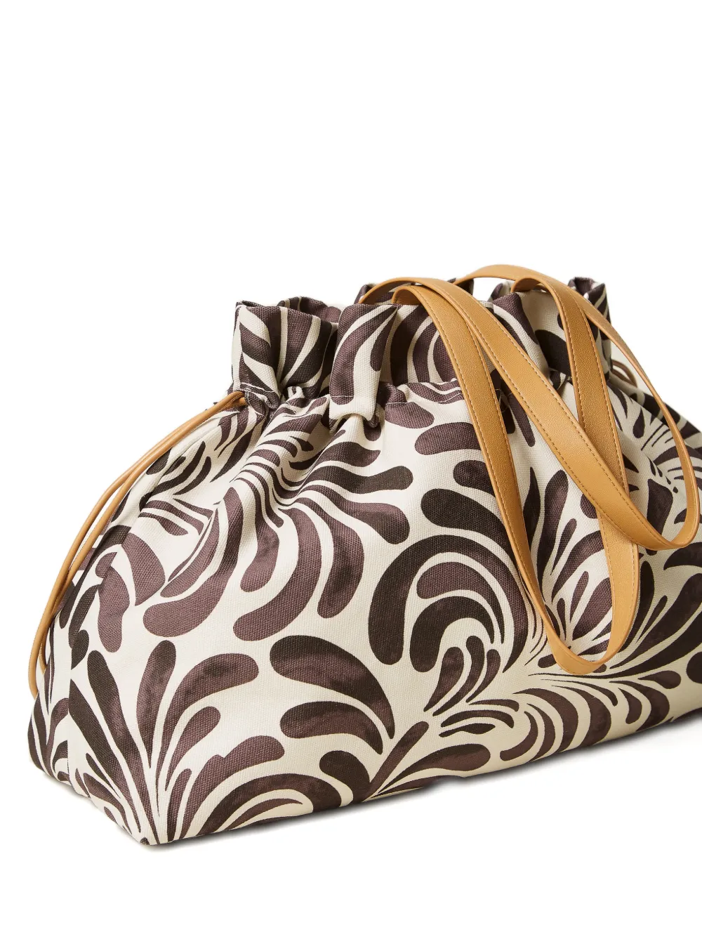 TWINSET Canvas shopper Wit