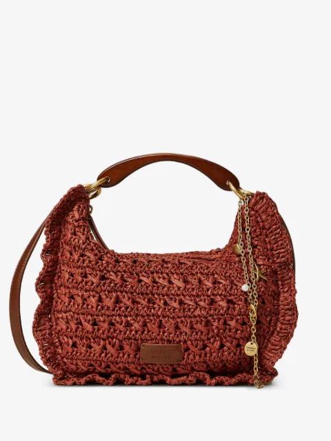 TWINSET bolso shopper con volantes