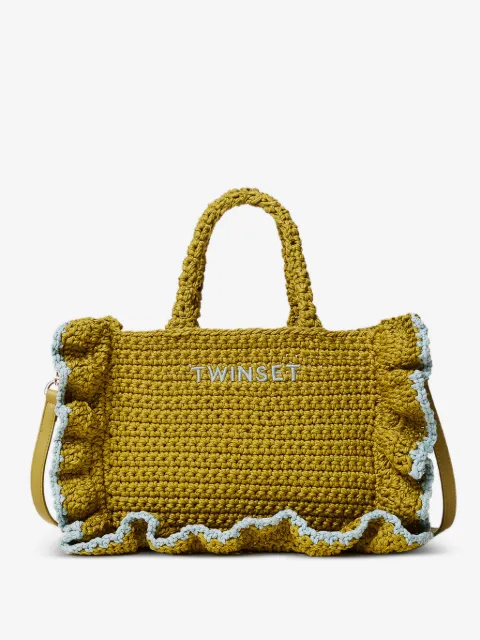 TWINSET Borsa tote con ruches