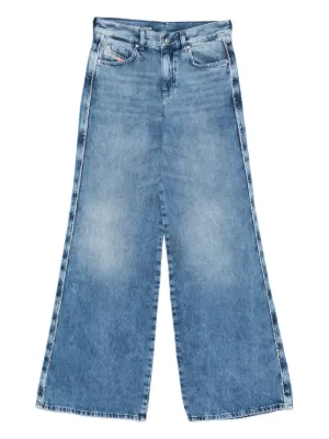 Diesel 1970 D-Bleess Flared Jeans | Blue | FARFETCH