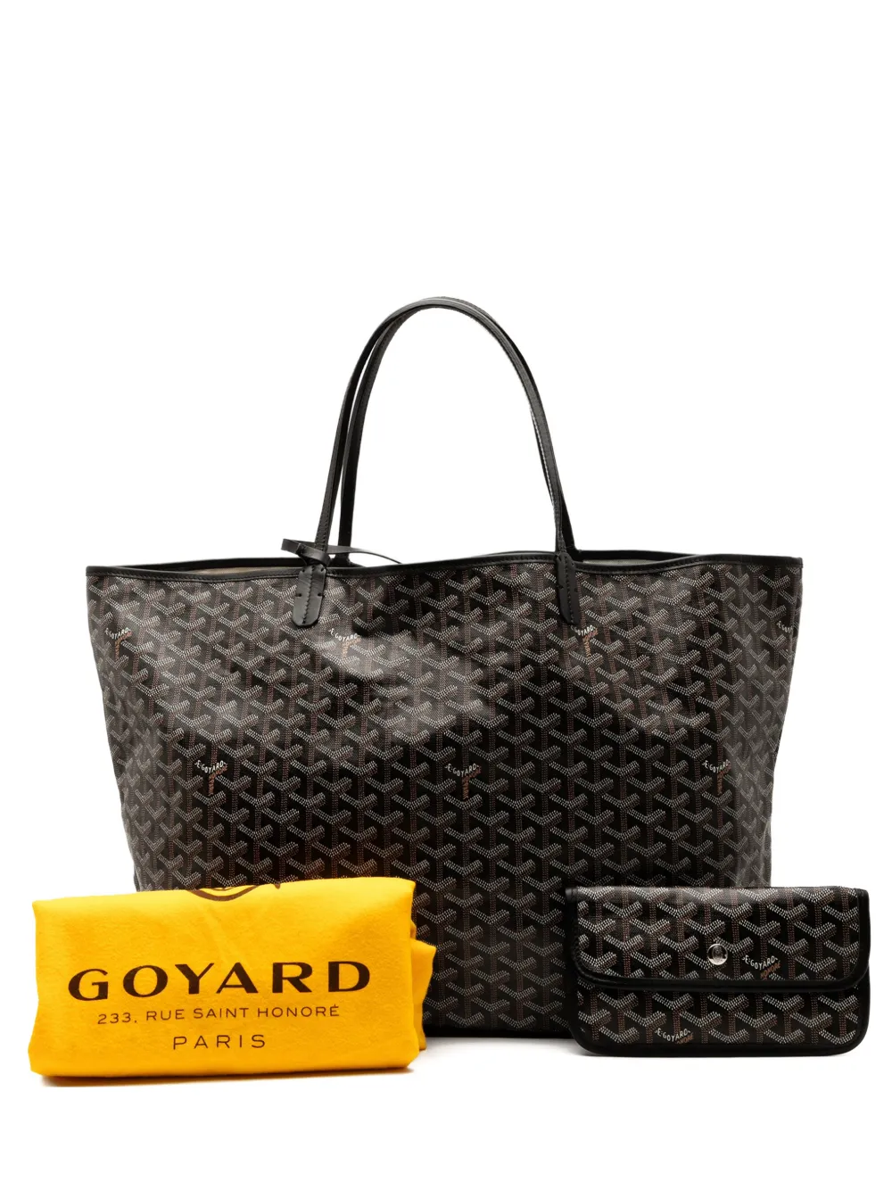 Goyard Pre-Owned 2011 Goyardine Saint Louis GM tote bag - Nero