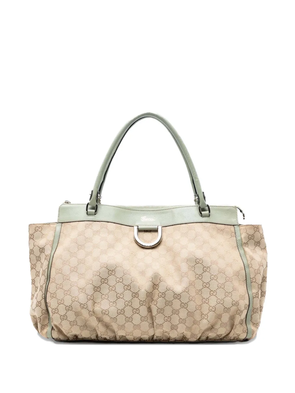 Gucci Pre-Owned 2016-2025 GG Canvas Abbey D Ring tote bag - Marrone