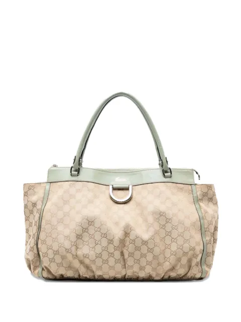 Gucci Pre-Owned 2016-2025 GG Canvas Abbey D Ring tote bag