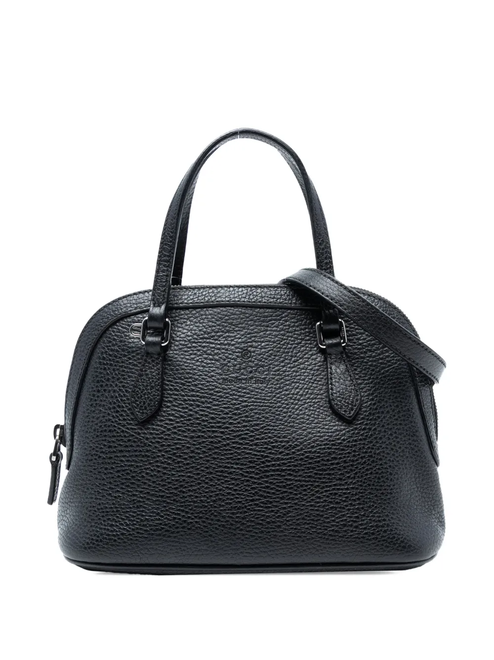 Gucci Pre-Owned 2016-2025 Mini Leather Dome satchel - Nero