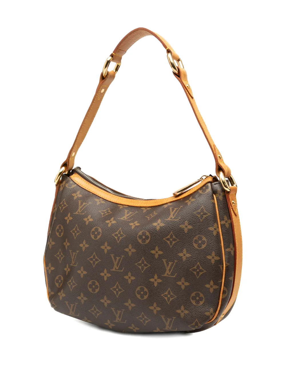 Pre-owned Louis Vuitton 2006 Monogram Tulum Pm Shoulder Bag In Brown