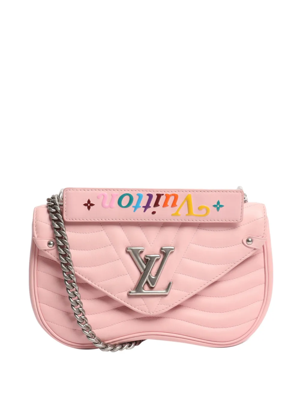 Louis Vuitton Pre-Owned 2018 New Wave quilted shoulder bag - Rosa