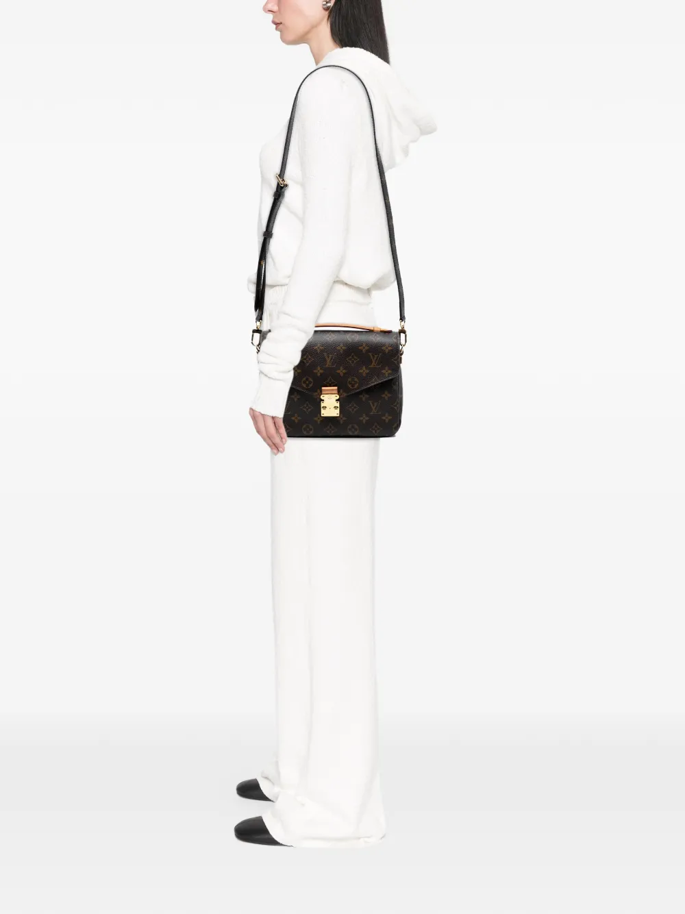 Louis Vuitton Pre-Owned 2019 Monogram Pochette Metis satchel | Pre-Owned | Image 2