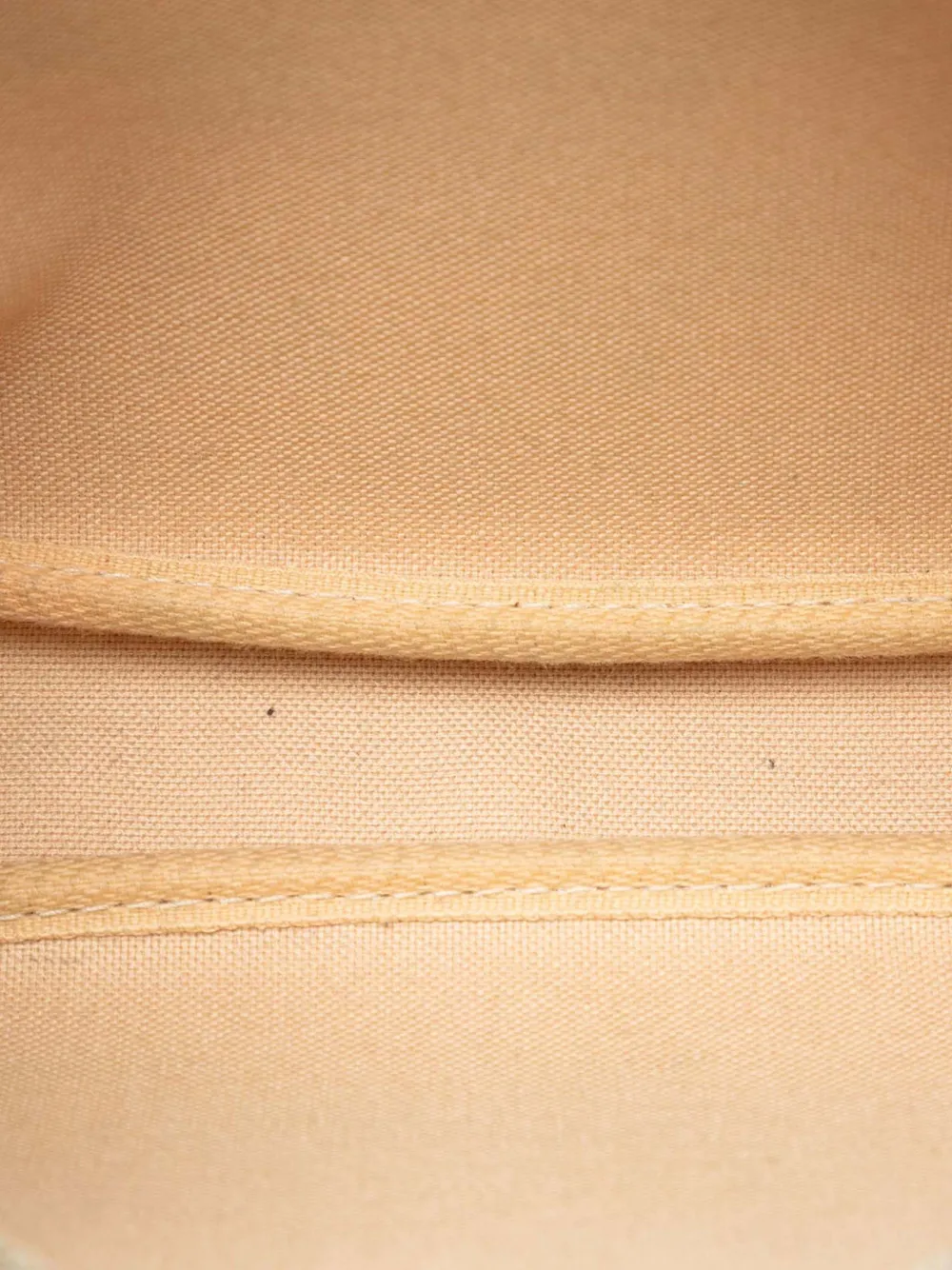 Pre-owned Louis Vuitton 2008 Damier Azur Pochette Accessoires Shoulder Bag In White