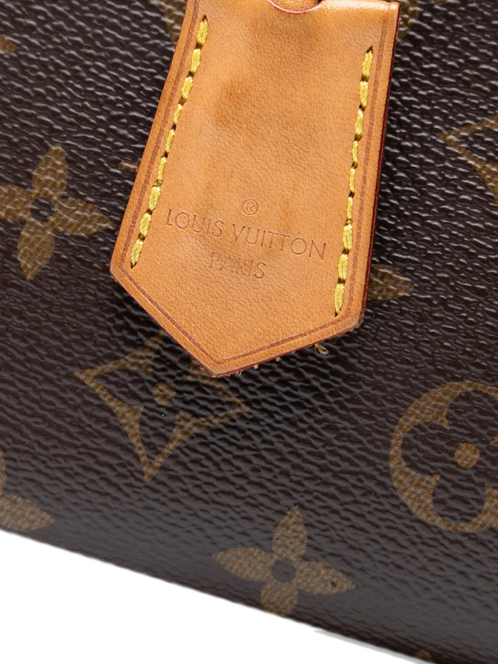 Pre-owned Louis Vuitton 2017 Monogram Cluny Bb Satchel In Brown