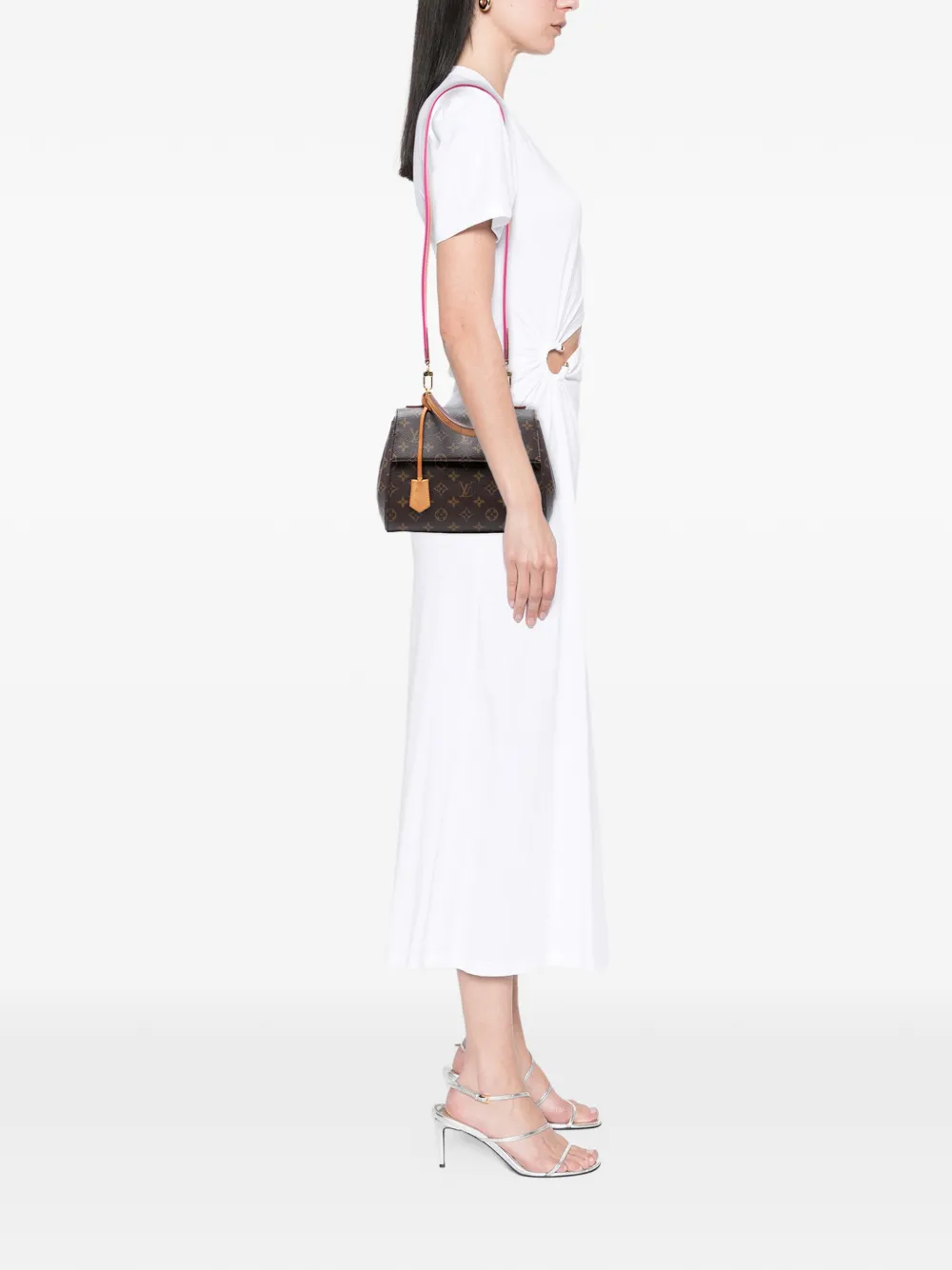 Louis Vuitton Pre-Owned 2017 Monogram Cluny BB satchel | Pre-Owned | Image 2