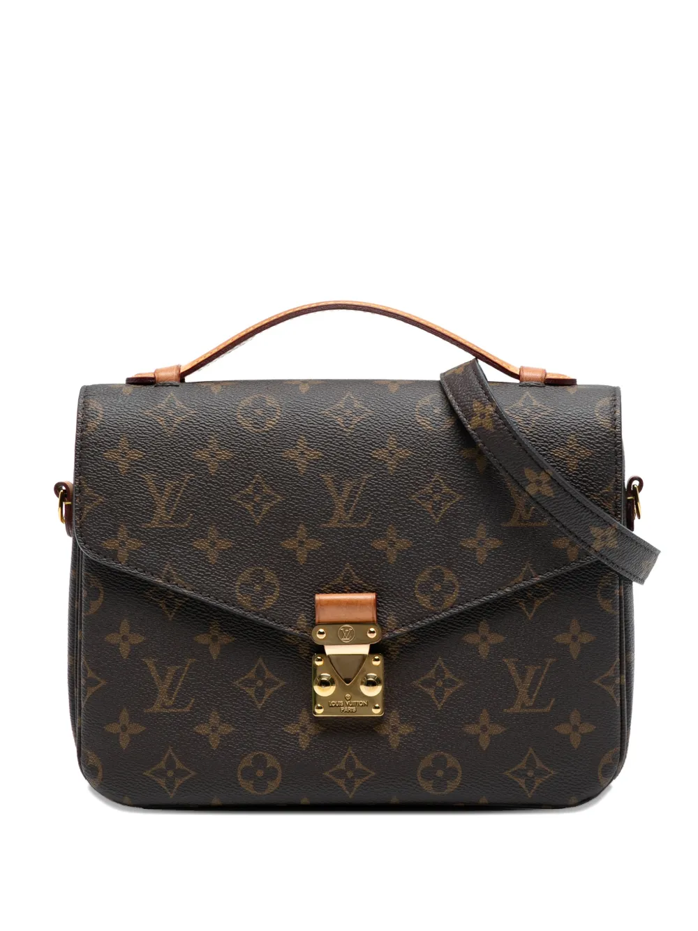 Louis Vuitton Pre-Owned 2020 Monogram Pochette Metis satchel - Marrone