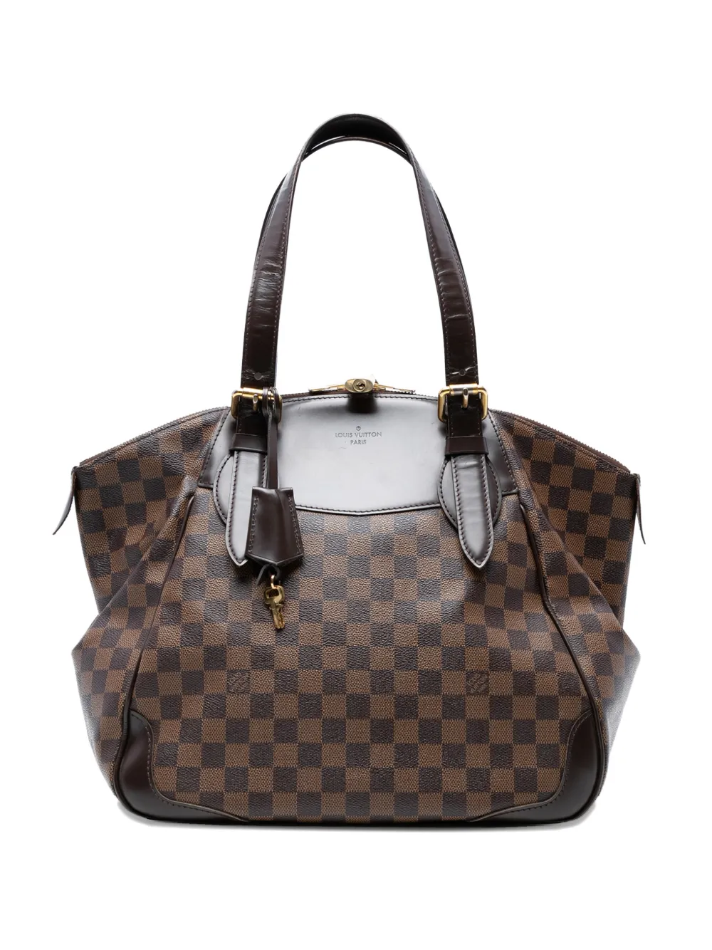 Louis Vuitton Pre-Owned 2011 Damier Ebene Verona GM shoulder bag - Marrone