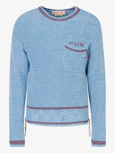 Marni logo pocket sweater
