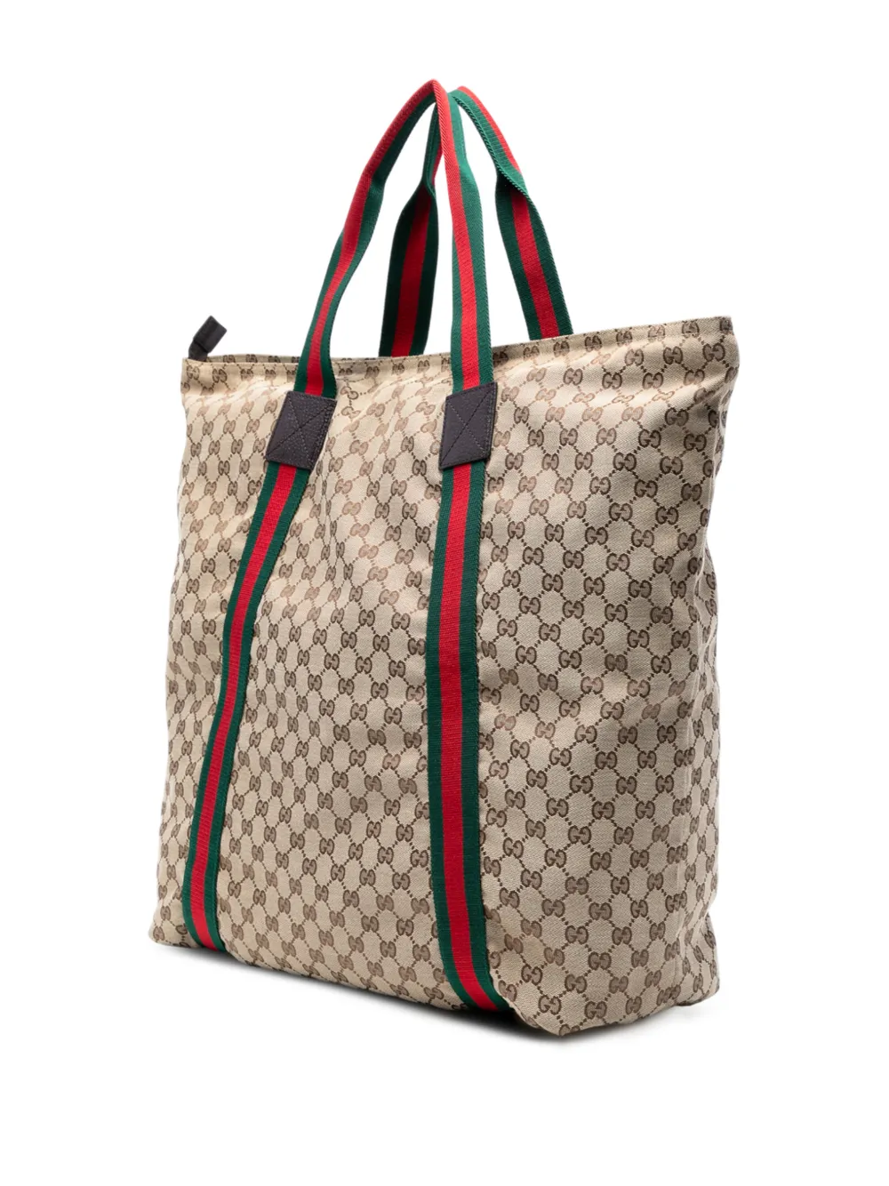 Gucci Pre-Owned 2016-2025 GG Canvas Web tote bag | Pre-Owned | Image 2