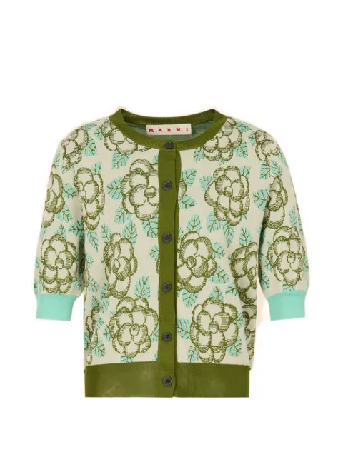 Marni cardigan with banjo pattern