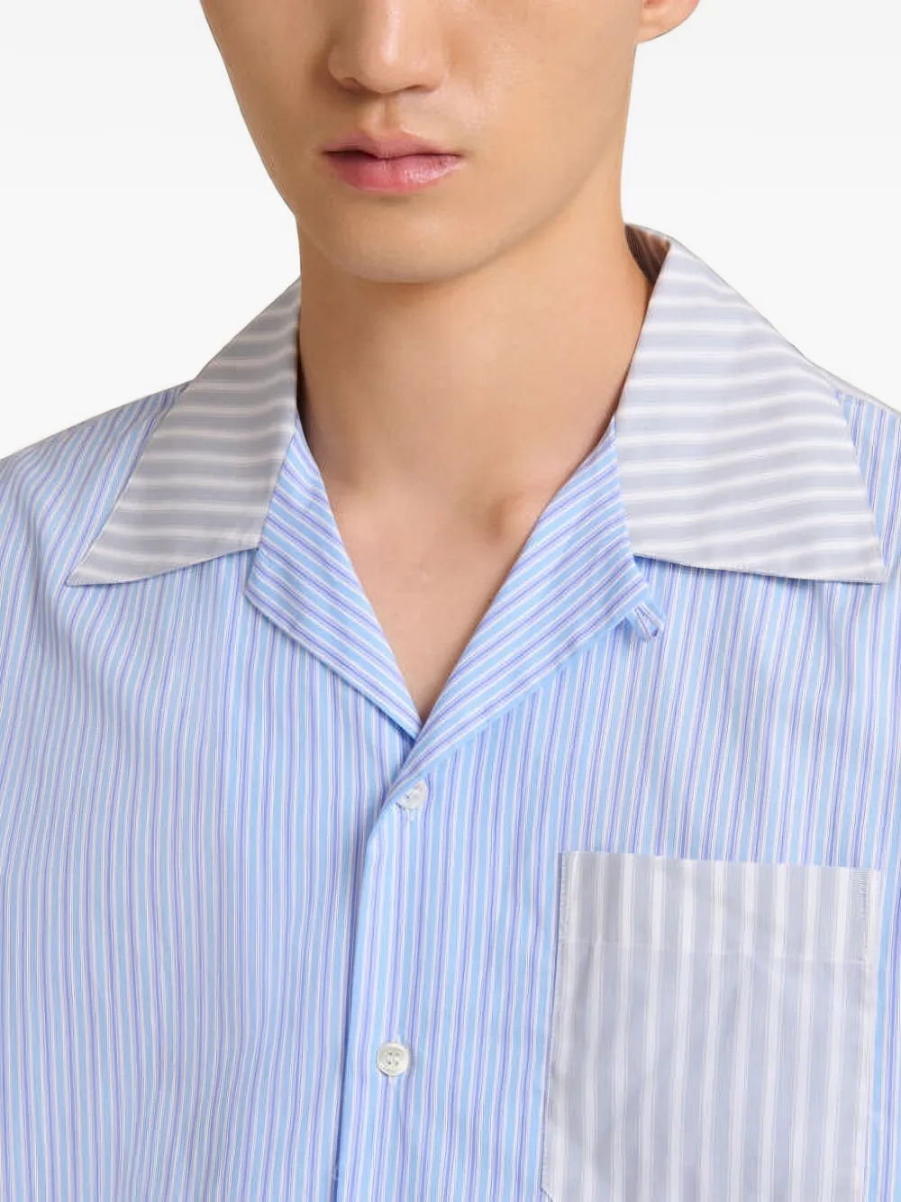 Marni Gestreept overhemd Blauw