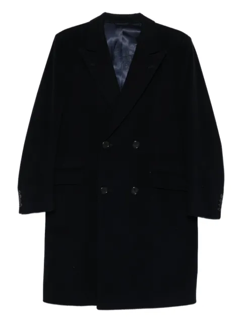 A.N.G.E.L.O. Vintage Upcycling double-breasted wool coat