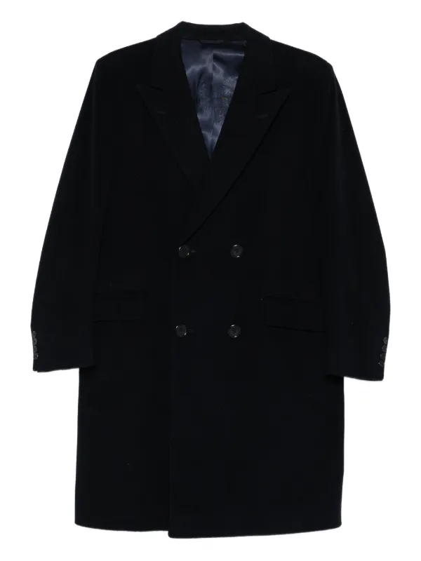 A.N.G.E.L.O. Vintage Upcycling ダブルコート | ブラック | FARFETCH JP