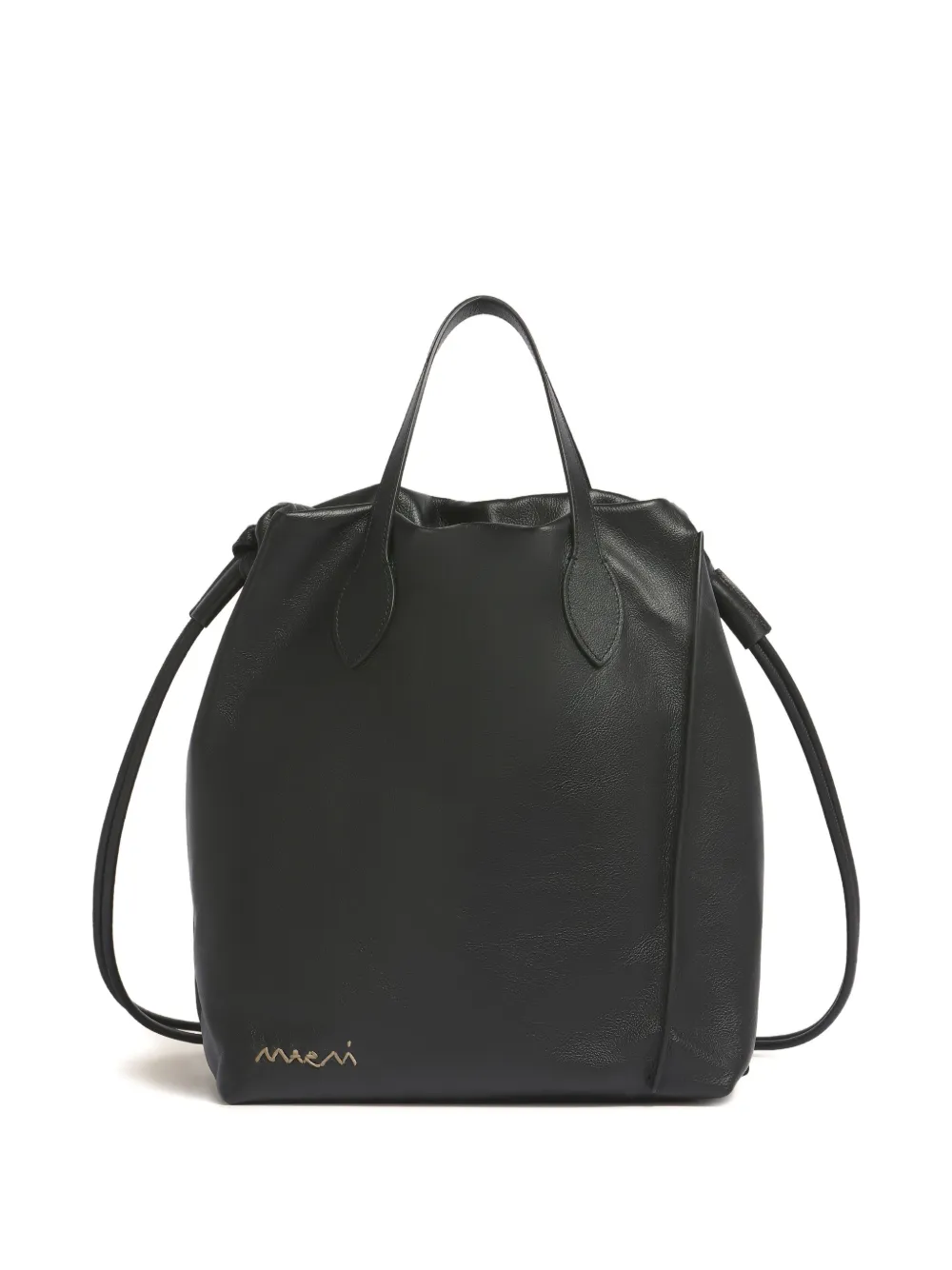 Marni scrunched leather backpack | Tote Bags | Image 2