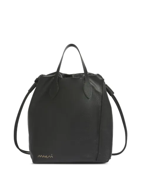 Marni scrunched leather backpack