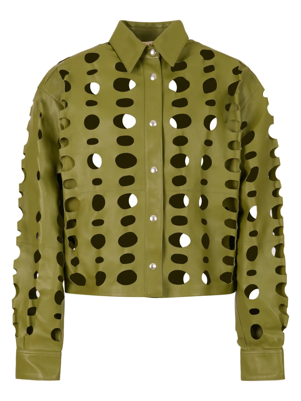 Marni camisa con aberturas | verde | Image 1