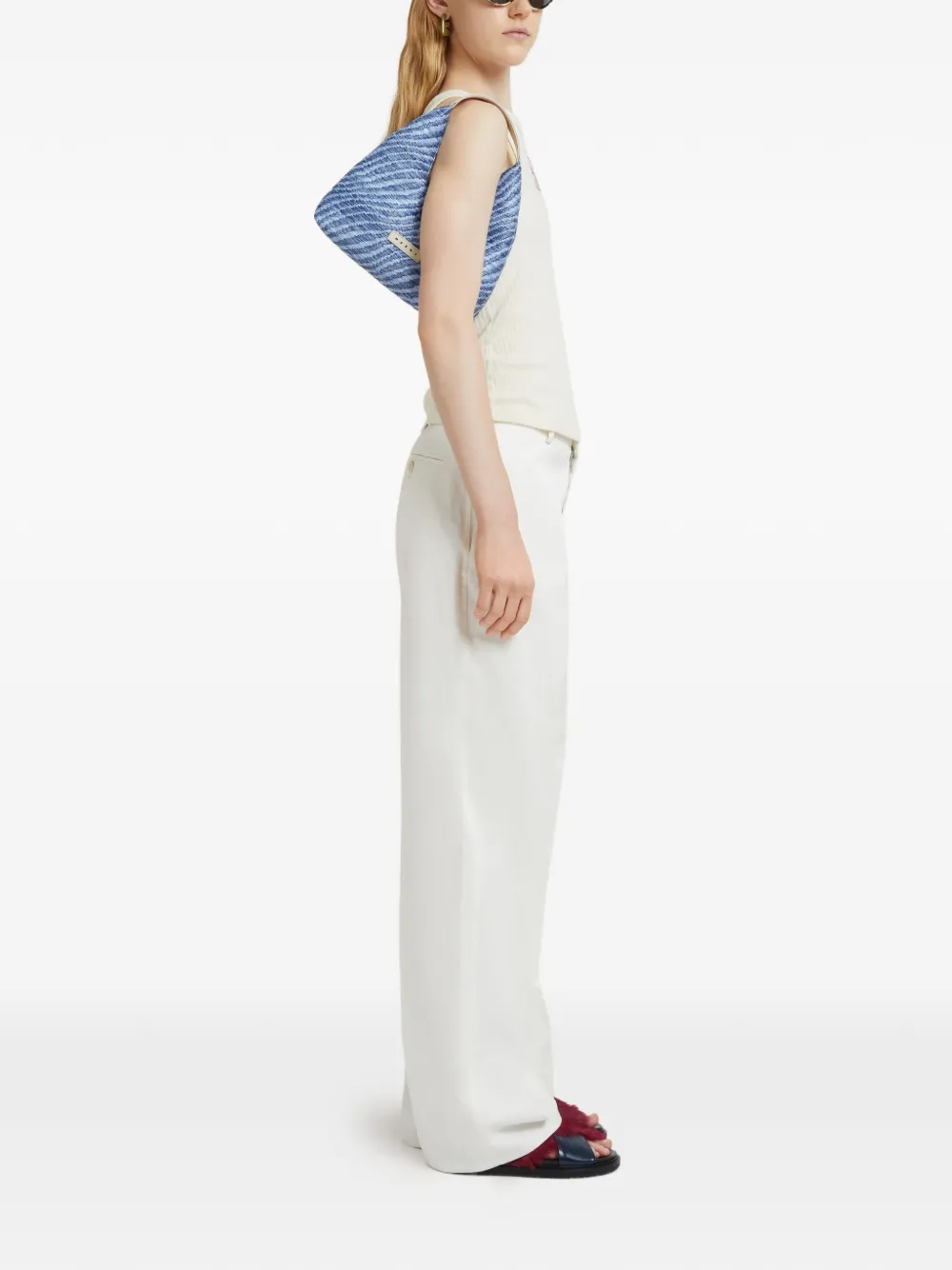  Marni Cargo-pocket Trousers - White 
