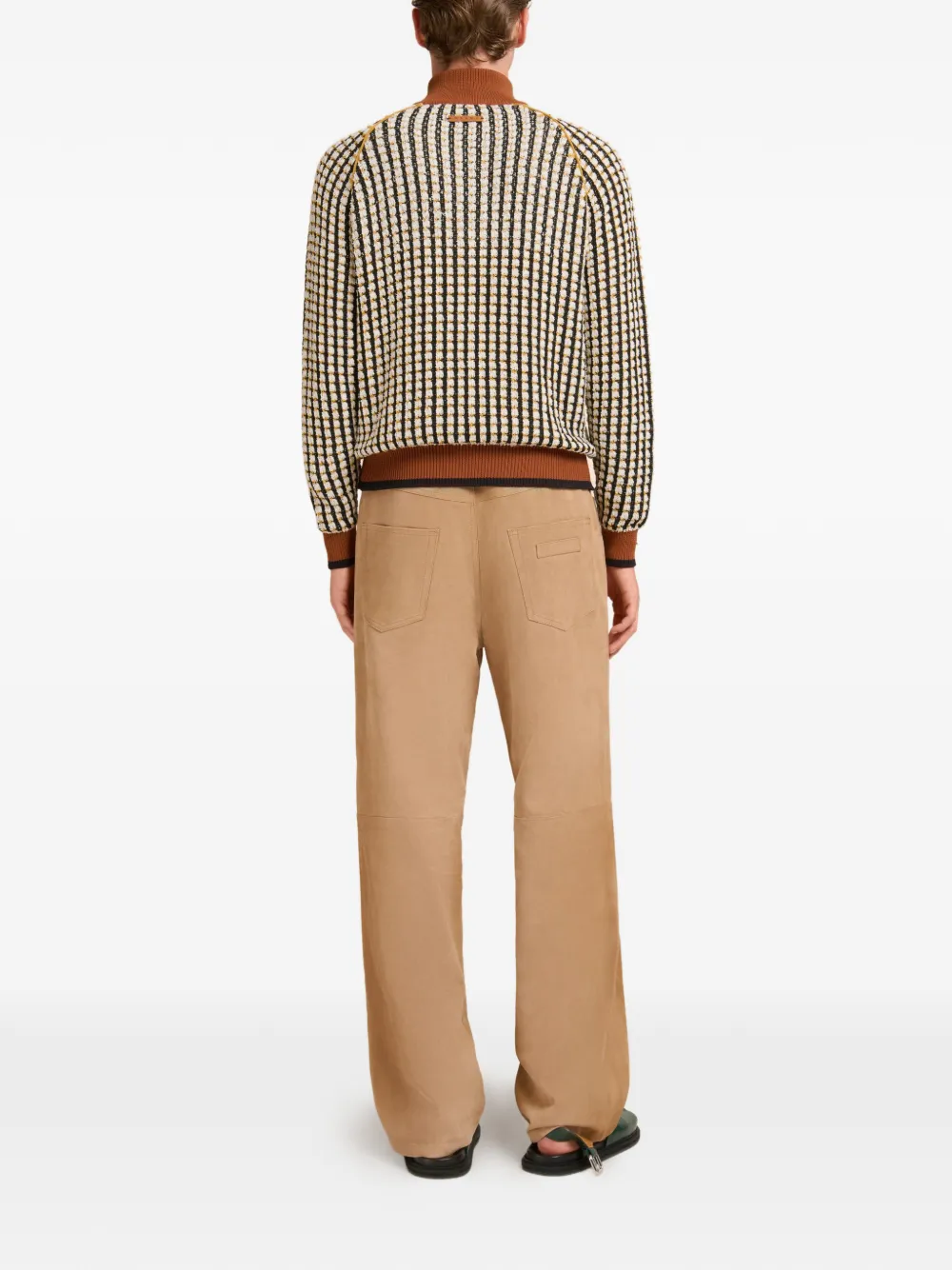 Marni Sweater met rits Zwart