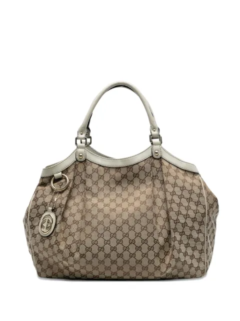 Gucci Pre-Owned grand sac cabas Sukey en toile GG (2016-2025)