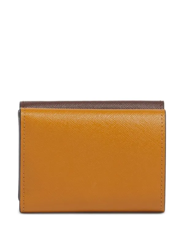 Marni 三つ折り財布 | ブラウン | FARFETCH JP